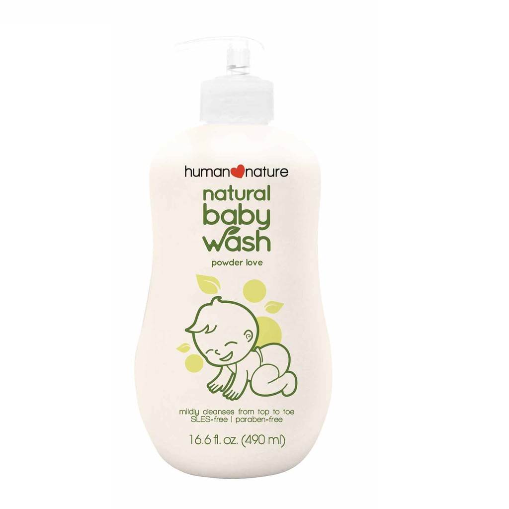 Human Nature Powder Love Baby Wash Shopee Philippines