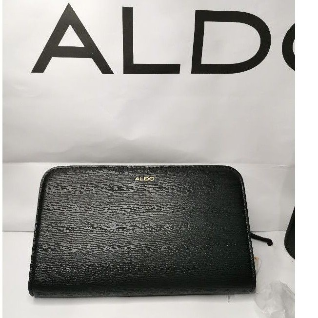 Original Long Aldo Wallet Black Shopee Philippines