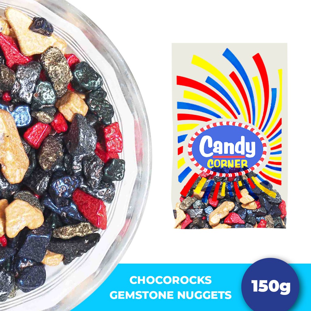 Candy Corner Chocorocks Gemstones 150g Shopee Philippines