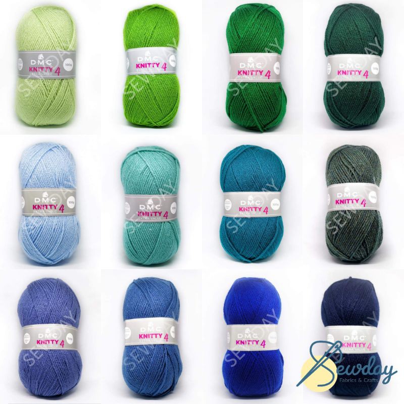 DMC Knitty 4 Acrylic Yarn 100g (Part 2/3) Shopee Philippines