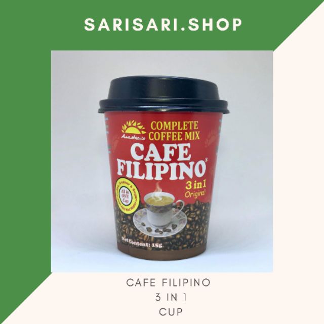 Cafe Filipino Instant Coffee (2in1 / 3in 1) Shopee Philippines