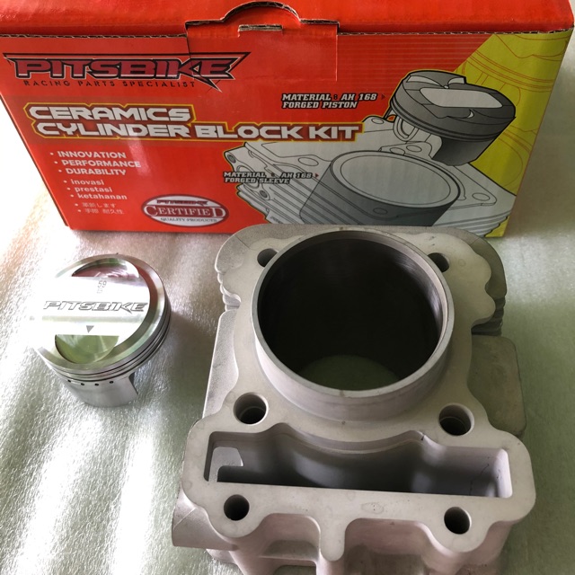 PITSBIKE Ceramic Cylinder Block Kit with Piston Yamaha Mio i125