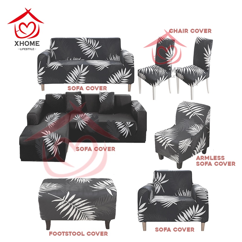 Nordic⭐sofa cover set of 1 2 3 4 seater l shape stretchable elastic