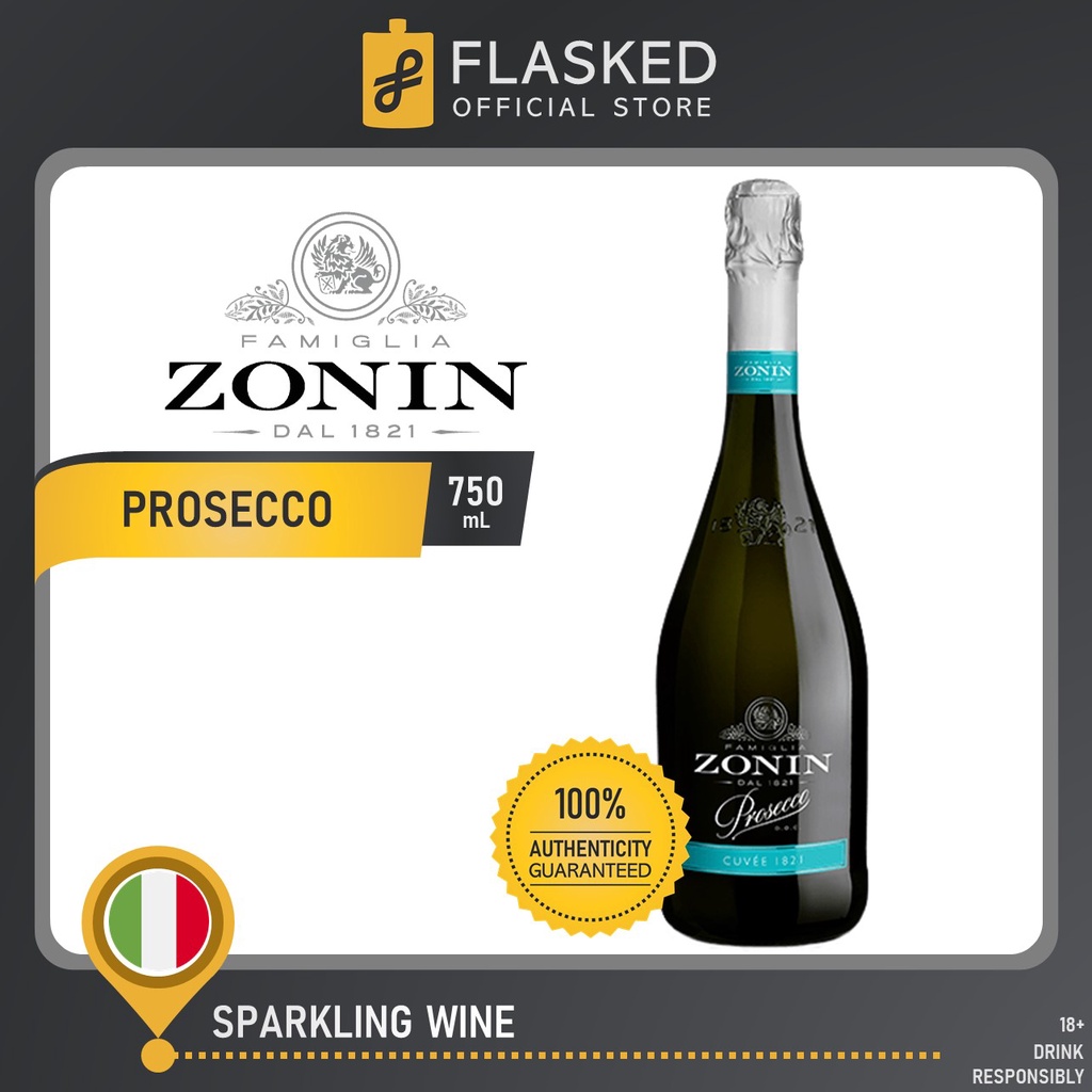 Zonin Sparkling Prosecco 750mL Shopee Philippines