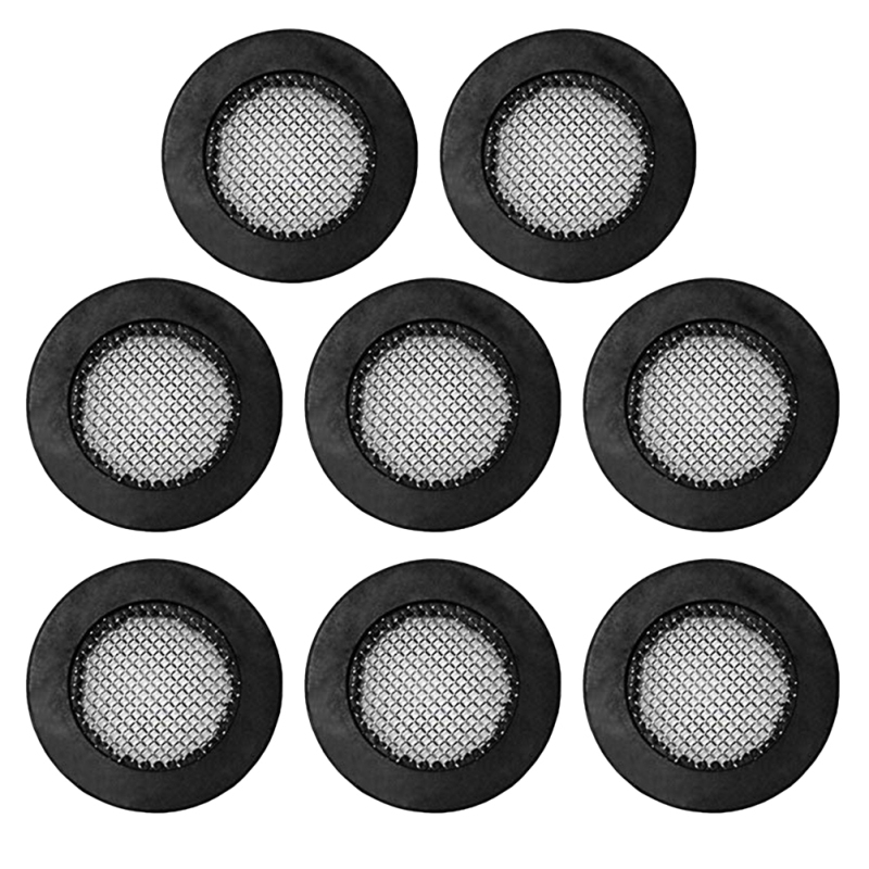 20Pcs Rubber Gasket with 304 Stainless Steel Net Shower Head Filter