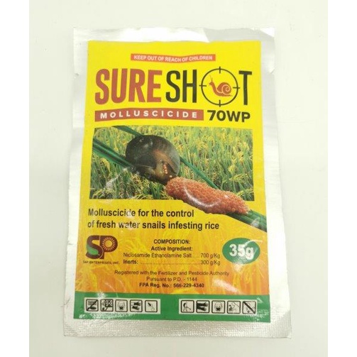 S&P SURESHOT (Metaldehyde) GARDEN SLUG AND SNAIL KILLER POWDER 35 GRAMS