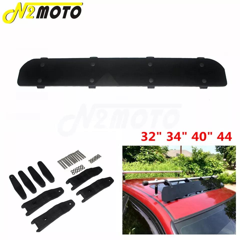 1 Set 40" Car WindShield Fairing Roof Racks Car Top Roof Rack Wind Fairing Air Deflector