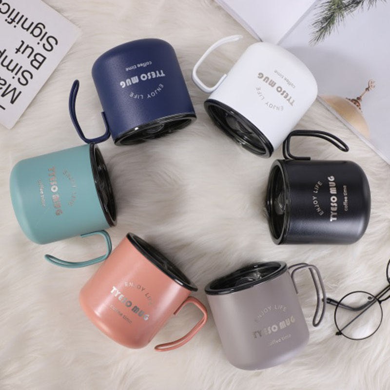 Tyeso 350 ml Stainless Steel Coffee Mugs Thermos Insulation Water