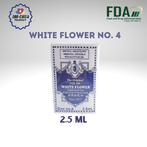The Original White Flower Embrocation No. 4 (2.5ml) Shopee Philippines