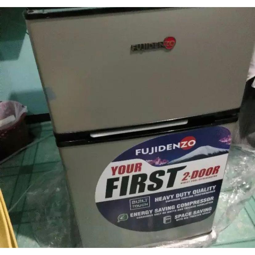 Brand New Fujidenzo 3.5 cu. ft. Two Door Personal Refrigerator RDD35 T