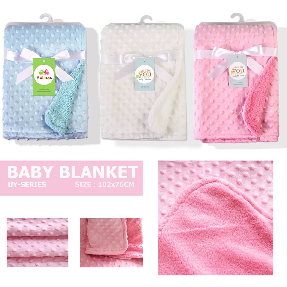 Soft Cozy Double Layer Baby Blanket Shopee Philippines