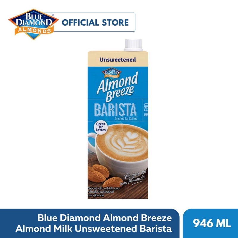 Blue Diamond Almond Breeze Barista Unsweetened 1L Shopee Philippines