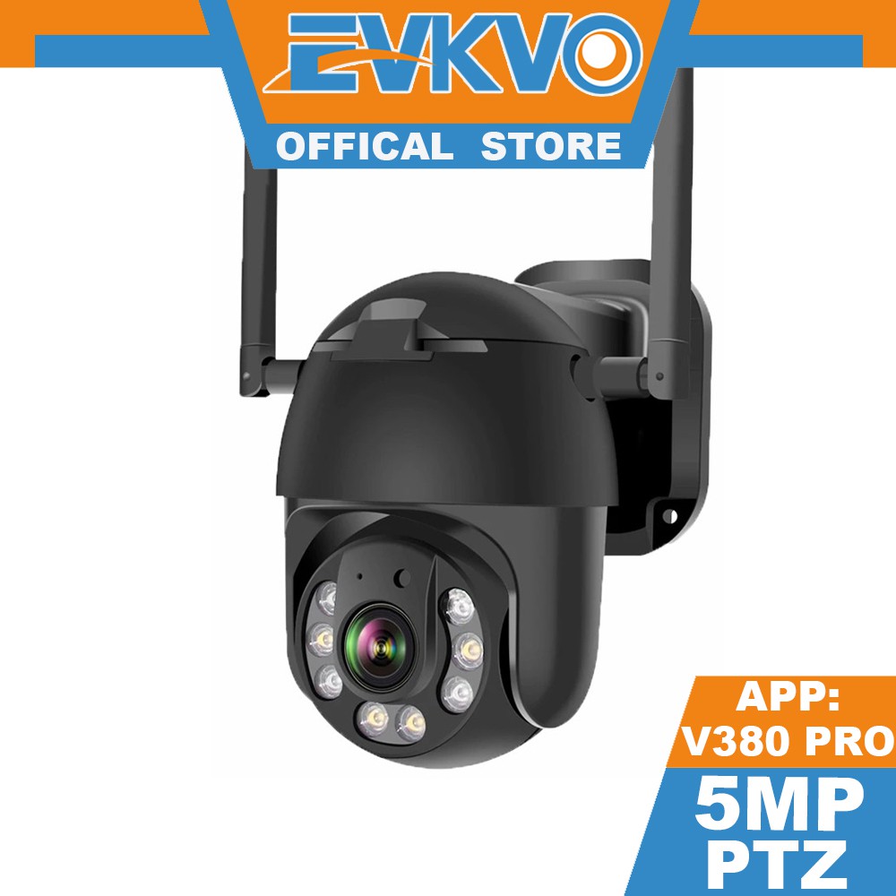 EVKVO Full Color Night Vision 4X Digital Zoom V380 PRO APP UHD