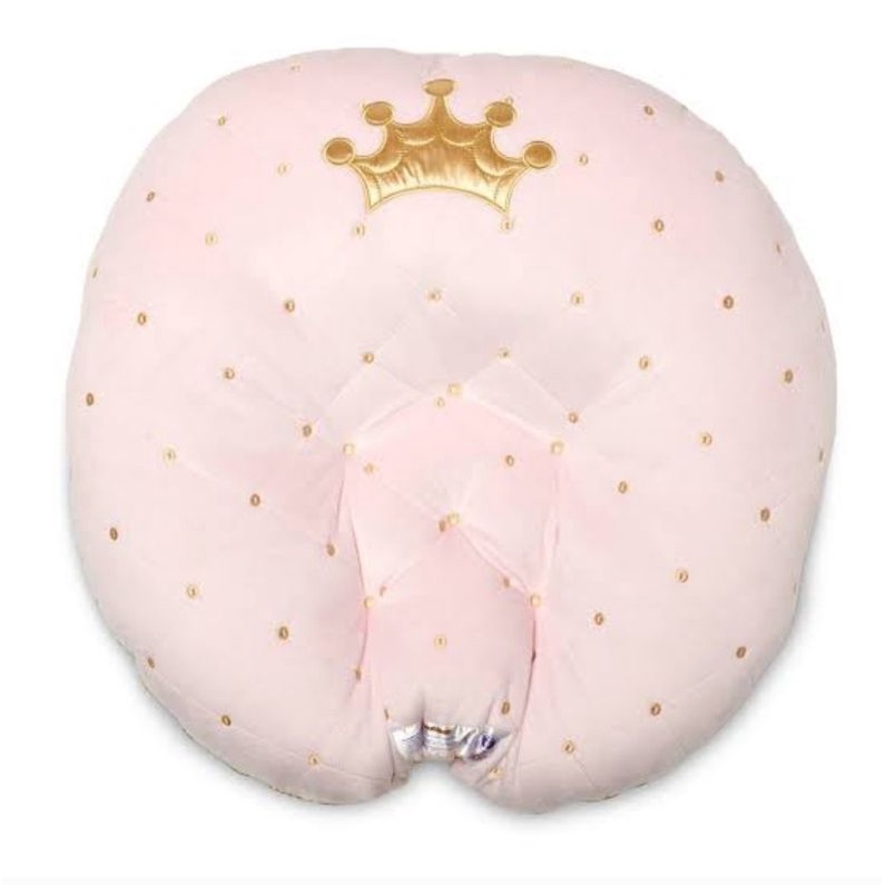 NEW Boppy original newborn lounger green leaf big blooms princess crown