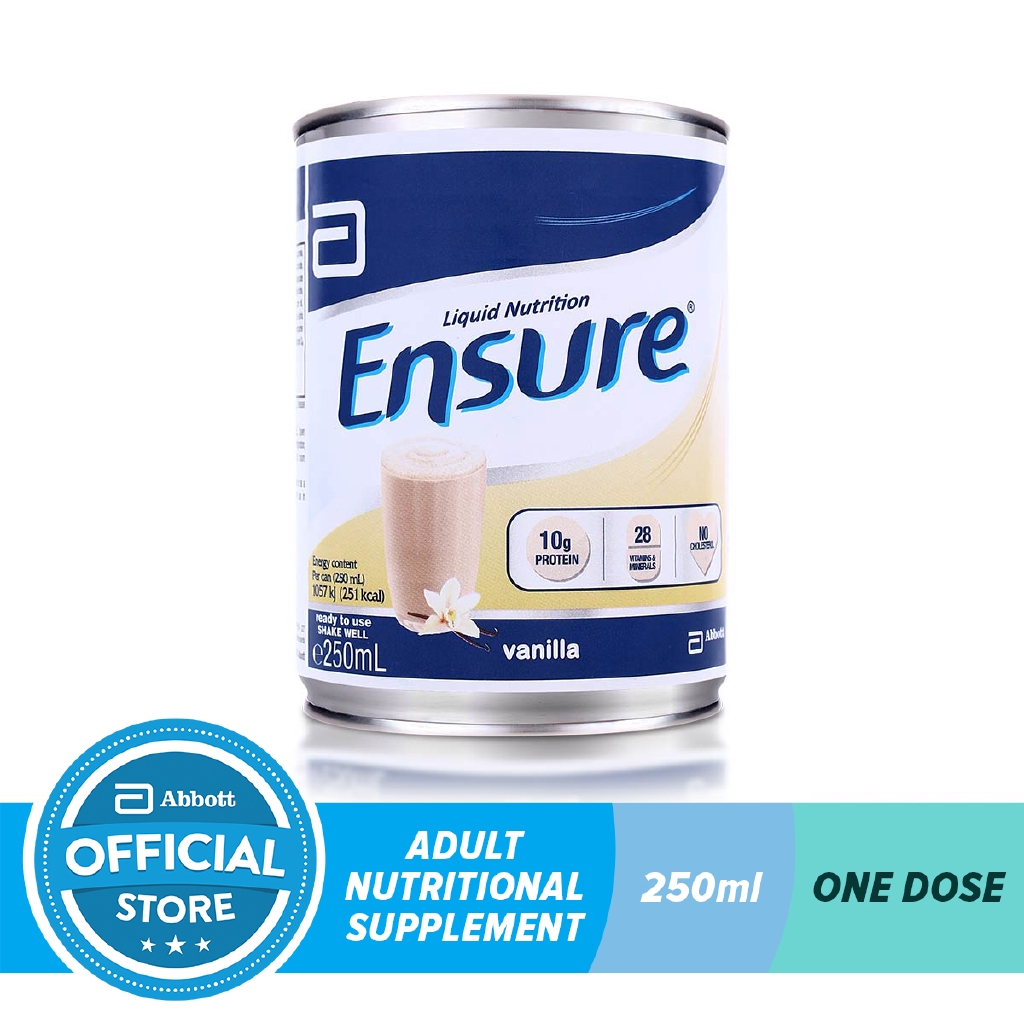 Ensure Liquid Vanilla 250 ml (Stackable) Shopee Philippines
