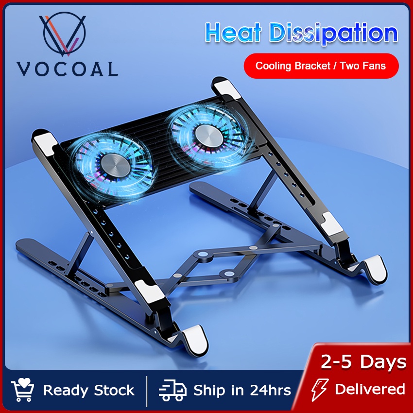 Vocoal Laptop Stand with Fan Stand Tablet Support Notebook Stand