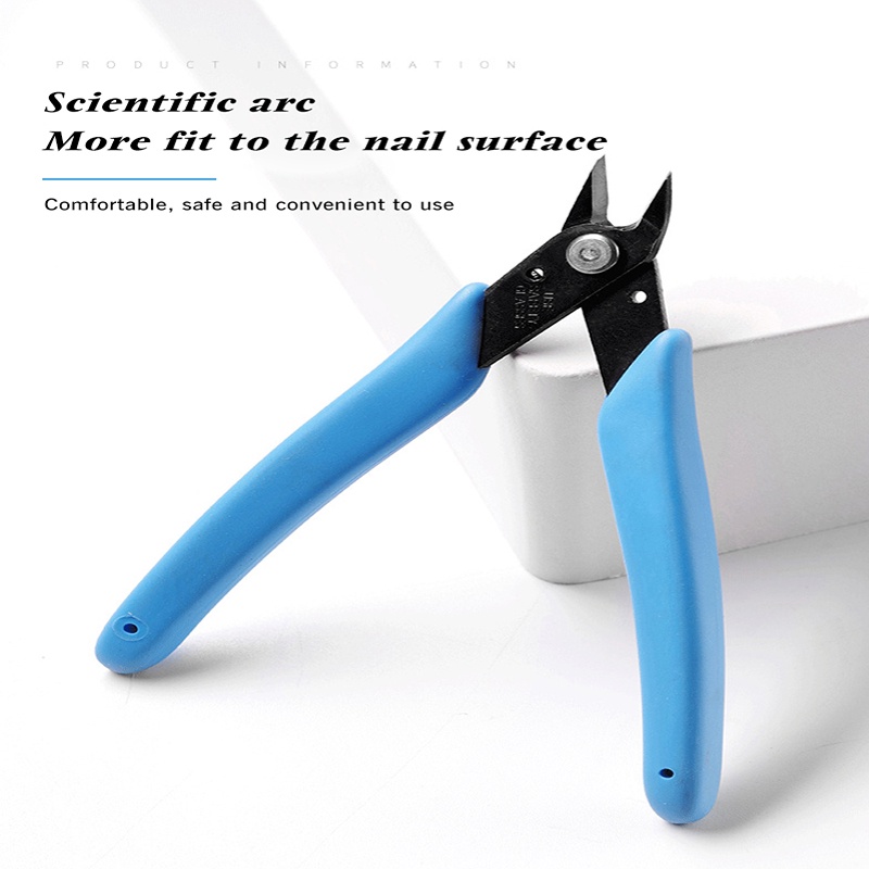 Metal chain special nail cutting tool unloading drill scissors nail art