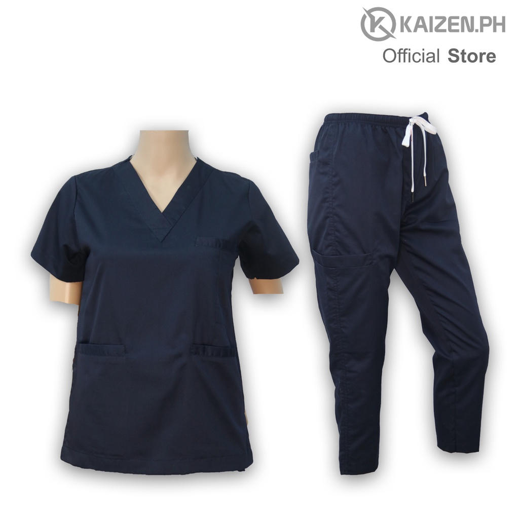 1st Gen Scrub Suits KSS03 PLAIN SERIES by KAIZEN.PH Shopee Philippines