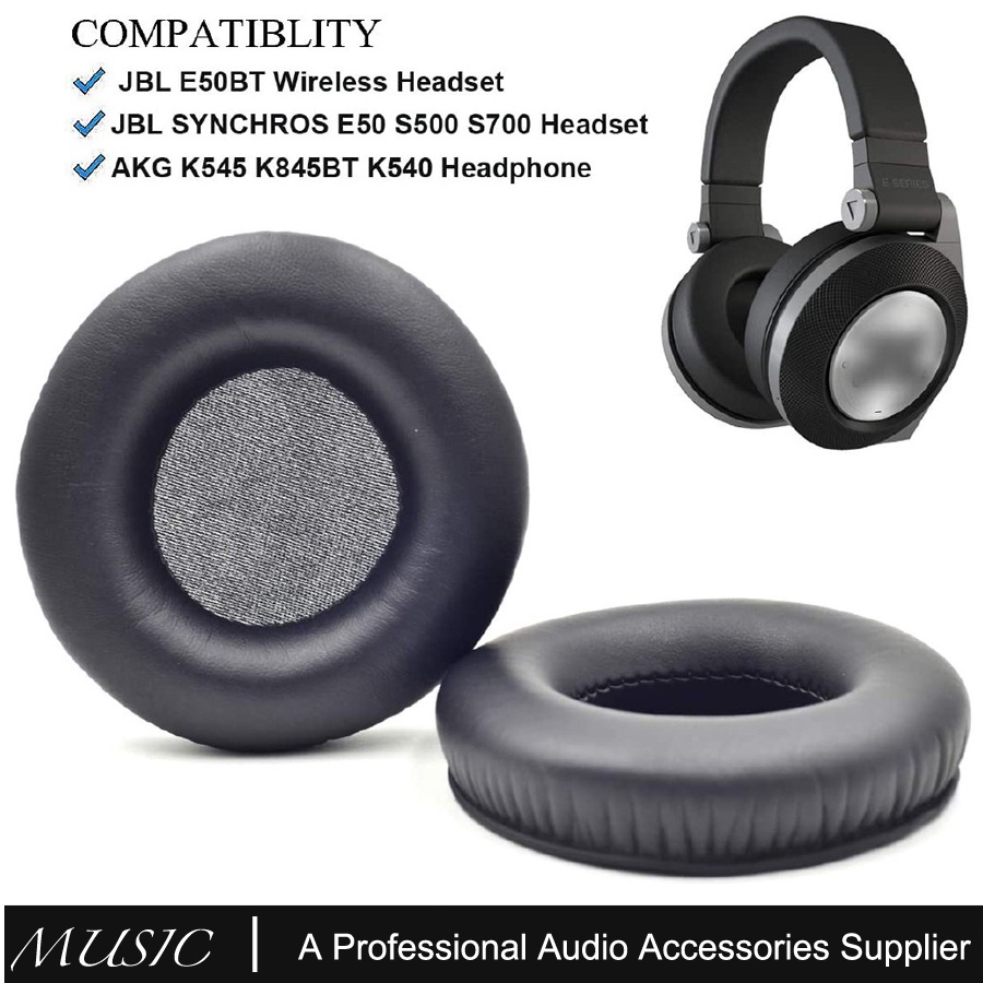 Replacement Cushion Ear Pads Seals for JBL SYNCHROS E50BT E50 S500 S700