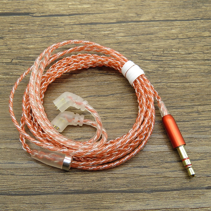KZ ZSN PRO custom cable upgrade silver plated wire 4cores 3.5mm