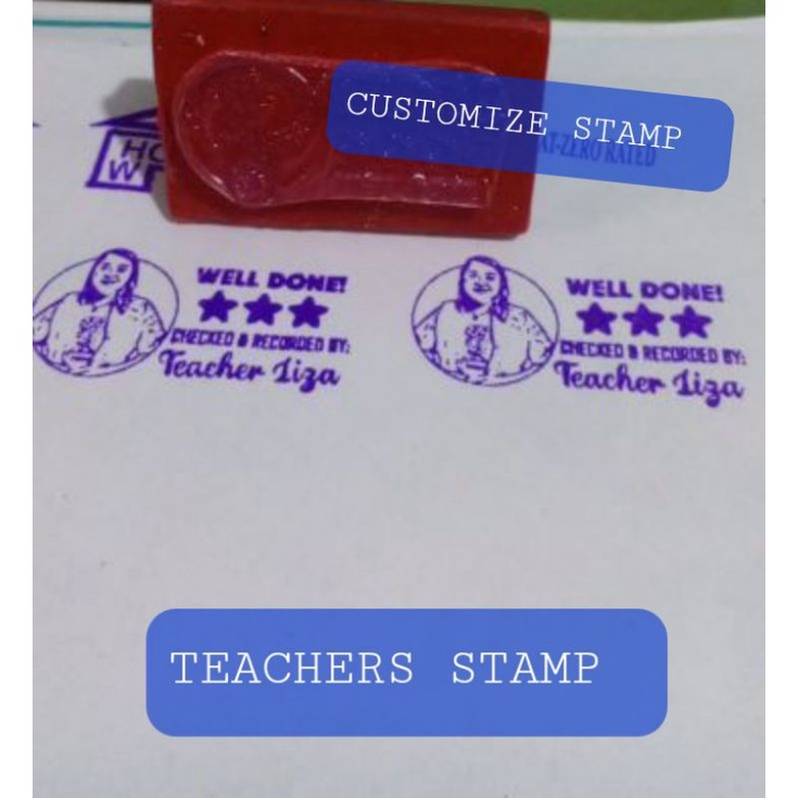 CUSTOMIZE TEACHERS STAMP Shopee Philippines