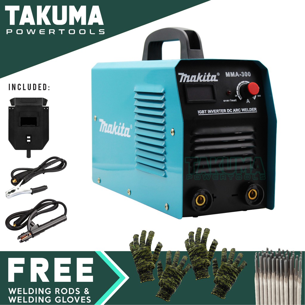 Makita MMA300 Inverter DC ARC Welding Machine (Model A) Shopee