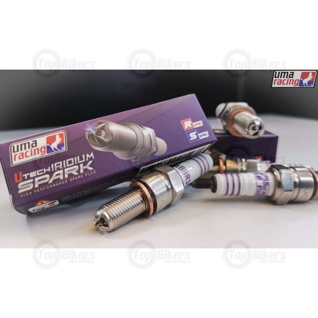 Uma Racing Iridium Spark Plug Long Thread No. 8 / 9 [AB8R31 / AB9R31