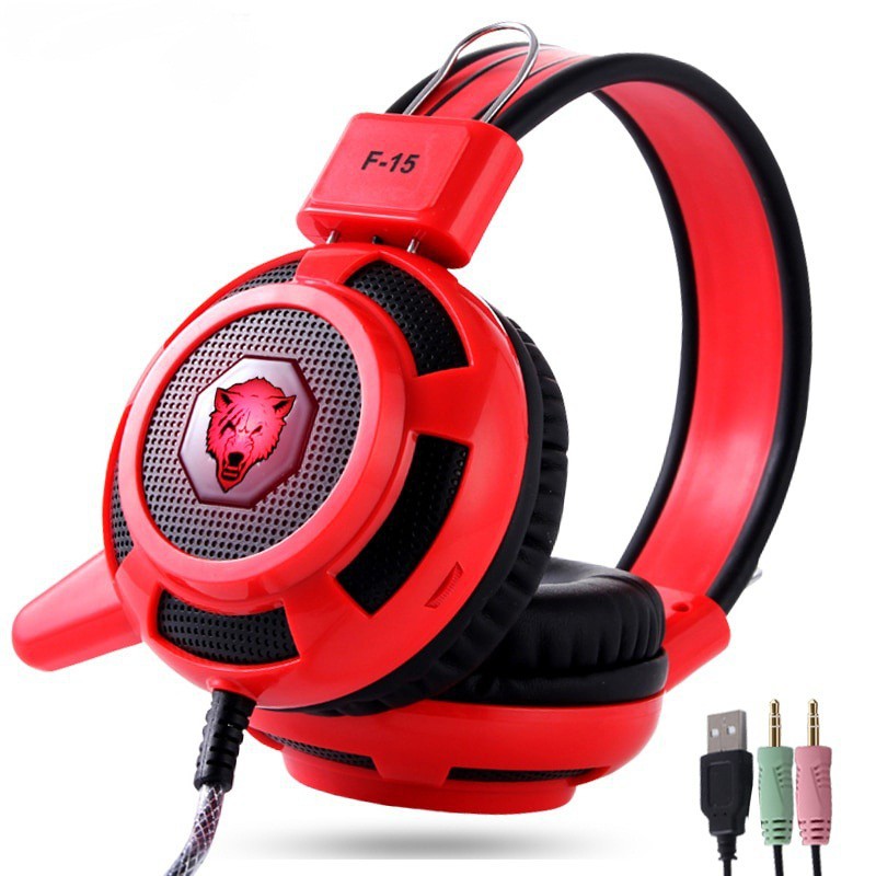 Badwolf F15 Gaming LED headset with Mic Shopee Philippines