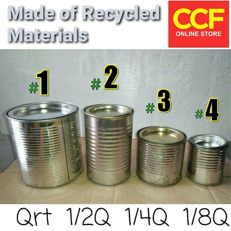 Empty Can tin can Recycled Shopee Philippines