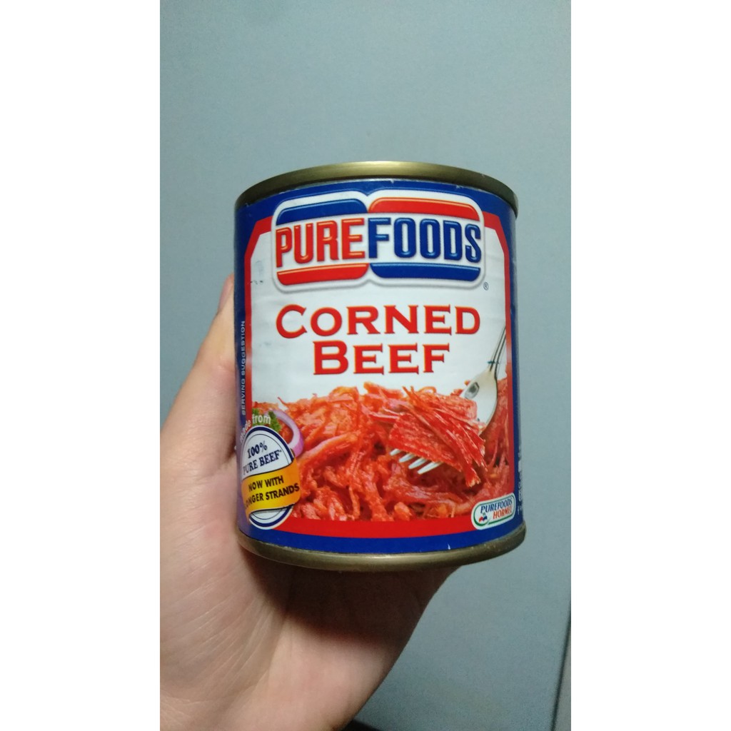 Pure Food Corned Beef 150g with severe dents Shopee Philippines