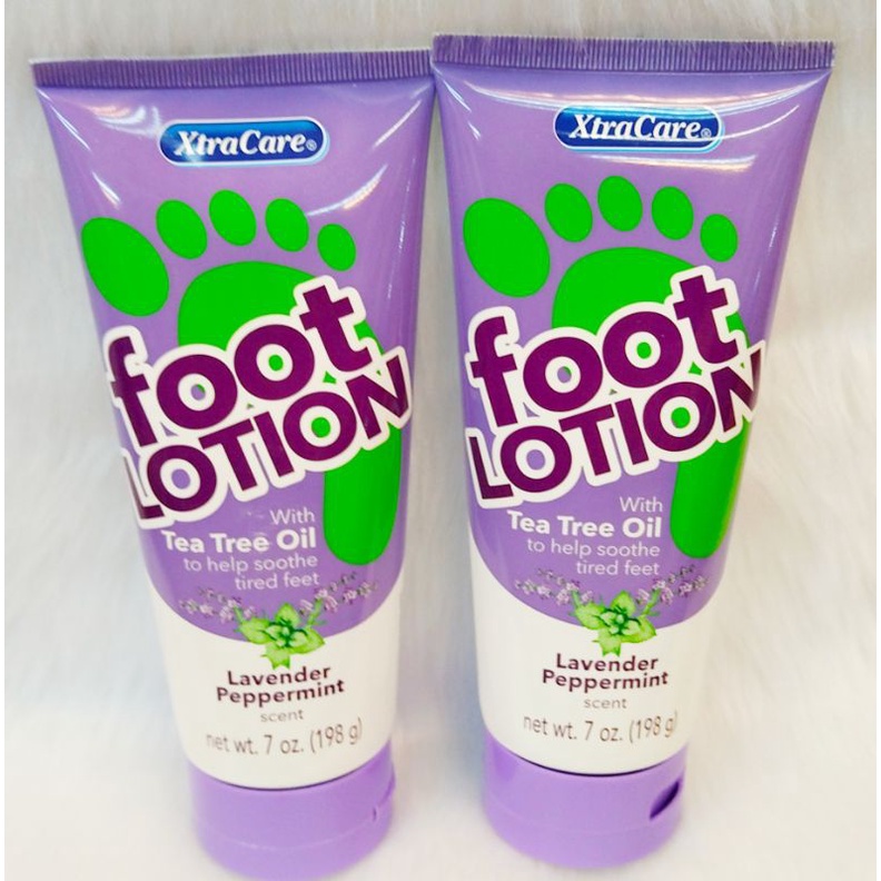 XtraCare Foot Lotion With Tea Tree Oil 198g) Shopee Philippines