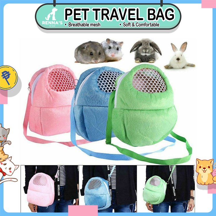 Renna's Hamster Travel Bag For Hamster Rabbit Bag Hamster Cage Hamster