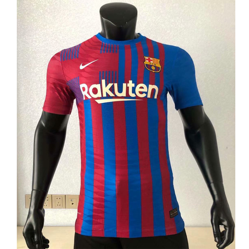 Newest Barcelona Home 2021/22 Jersey Football Shirt Player Issue