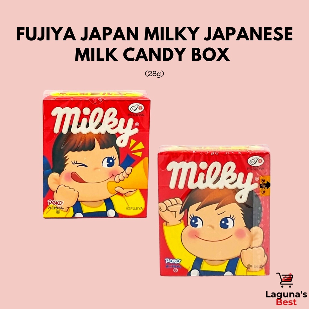 Fujiya Japan Milky Japanese Milk Candy Box (28g) Shopee Philippines
