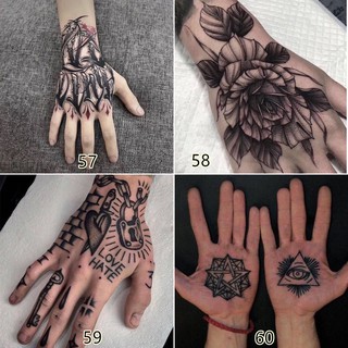 Japanese Tattoo Stickers Tattoo Stickers Waterproof Men And Women Long-Lasting Hand Back Finger Arm Personality Anime Rose Skull Hip Hop Ins Wind Net Red Hipster | Shopee Philippines 320_x_320_jpg