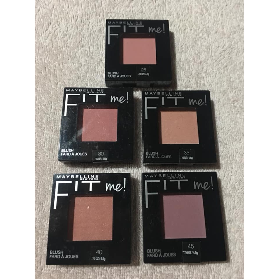 Maybelline Fit me! Blush Shopee Philippines