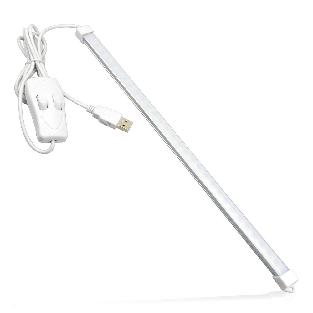DC 5V USB Rigid LED Bar Strip Lamp 3 Colors Changeable Book light LED