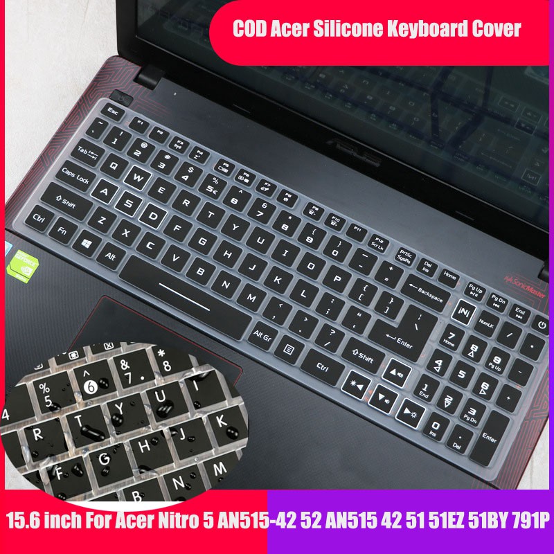 COD Acer Silicone Keyboard Cover laptop Protector 15.6inch For Acer