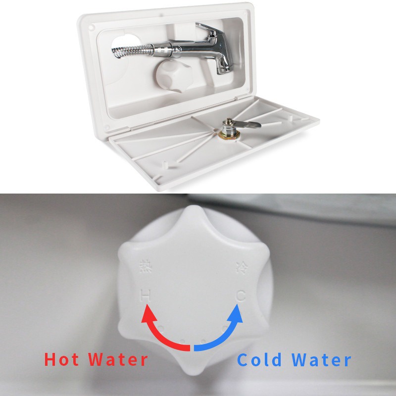 RV Shower With Lock RV Shower Box Kit RV External Shower Box Hot And