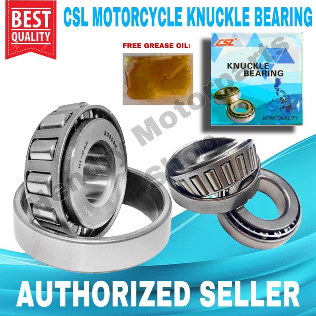 CSL Knuckle Bearings (2pcs) Motorcycle Japan Quality Shopee Philippines
