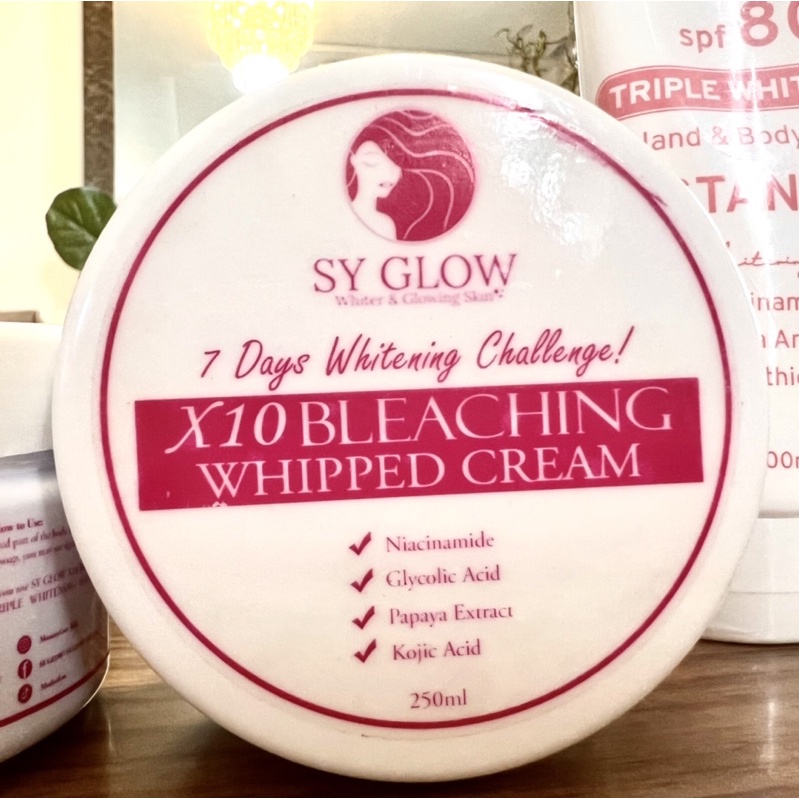 SY GLOW 10X BLEACHING CREAM INSTANT WHITE Shopee Philippines