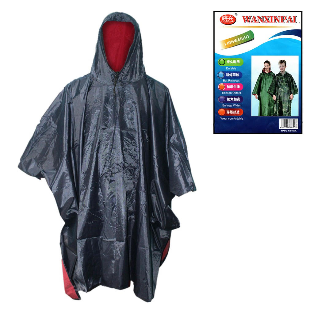 motowolf raincoat COD DVX Heavy Duty Reusable Poncho Raincoat Kapote