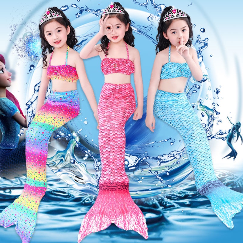 Children s Mermaid Princess Skirt Girls Mermaid Tail Swimsuit Princess