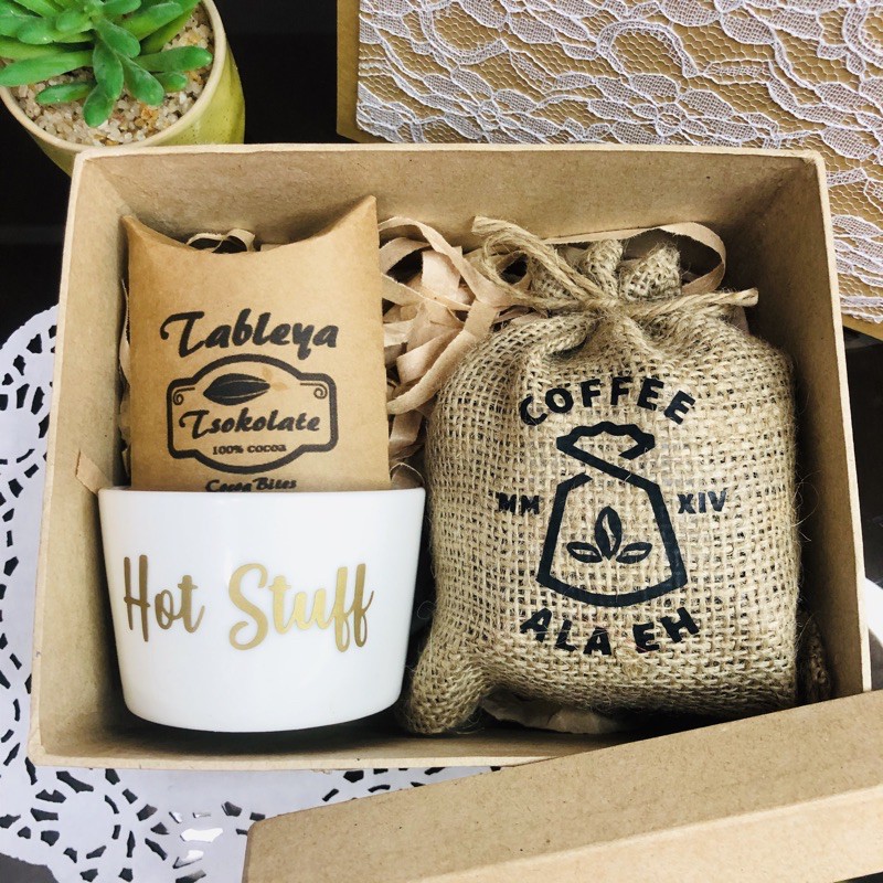 Tableya, cup and coffee gift set / barako box / father’s day special
