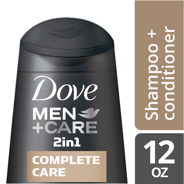 Dove Men+Care 2in1 Shampoo and Conditioner CompleteCare 12oz Shopee