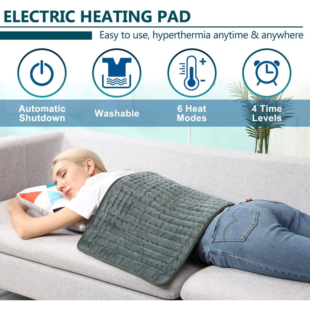 !! Electric Hot Compress Pad Mediture Thermo Reduce Pain Help Relieve