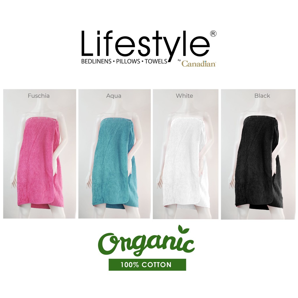 Canadian Lifestyle Canadian Organic Cotton 330 Ladies Wrap Shopee