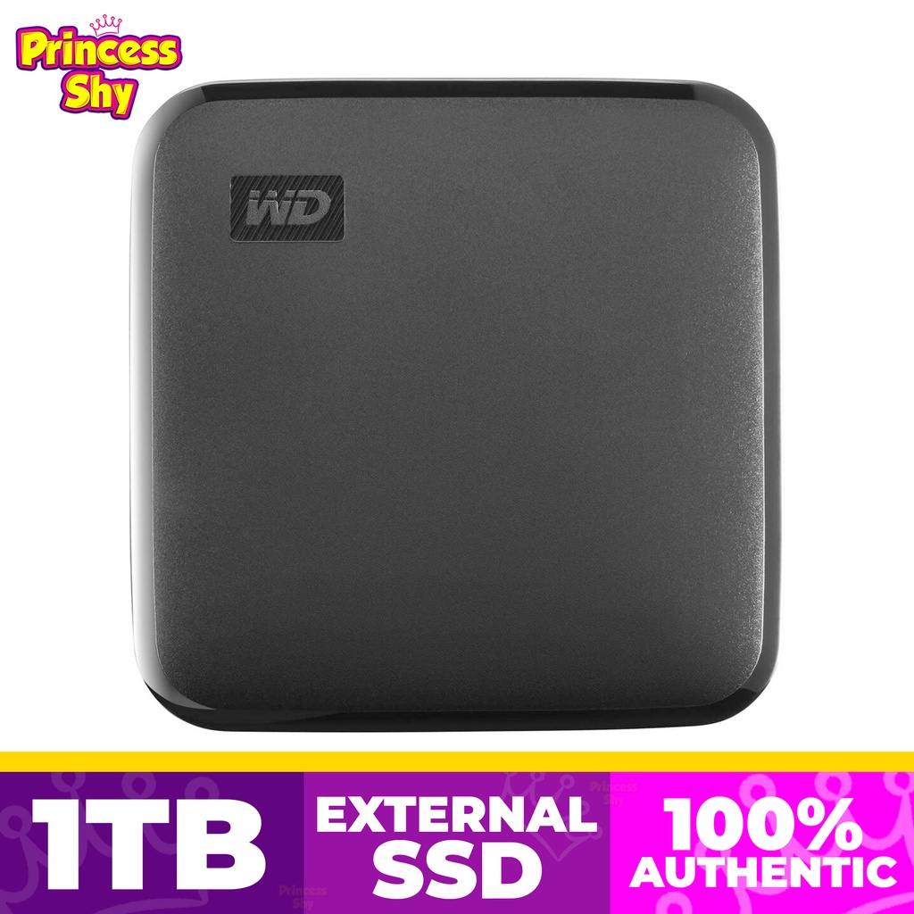 Western Digital WD 1TB Elements SE Portable SSD External Solid State