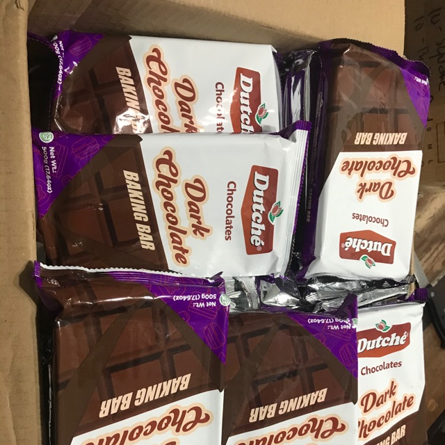 Dutche dark chocolate bar 500grams Shopee Philippines