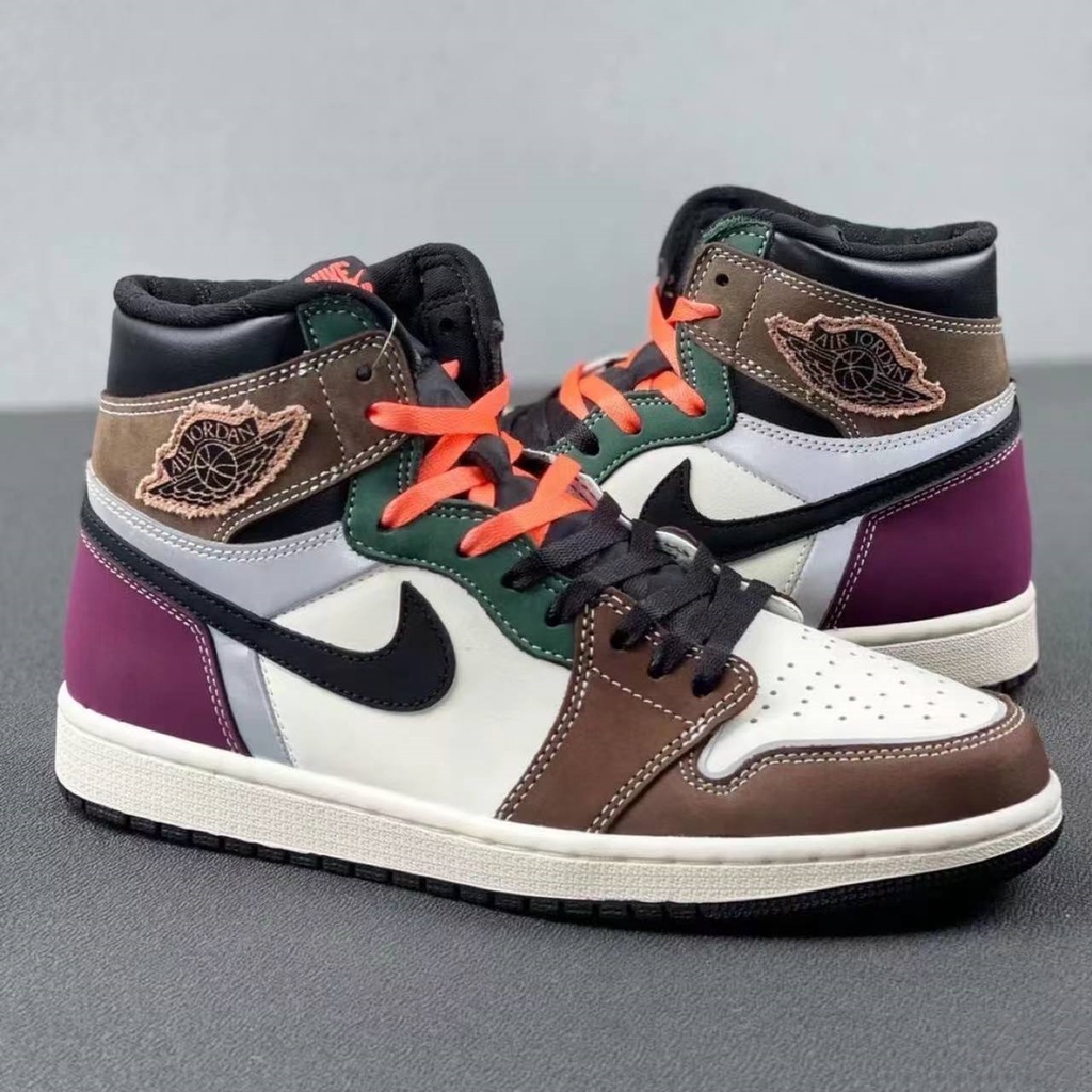 UA Sneakers AJ1 High Hand Crafted Highcut Rubber Shoes For Men Shopee